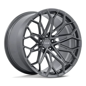 Niche – NC600 MANTA – Gunmetal – 20″x10″ 30mm – All weather Wheels – NC600AX20105W30